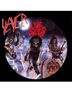 Slayer - Live Undead (Silver/Red Splatter)