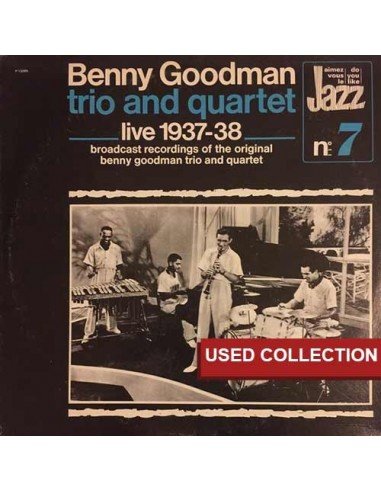 Benny Goodman Trio & Quartet - Live 1937-38